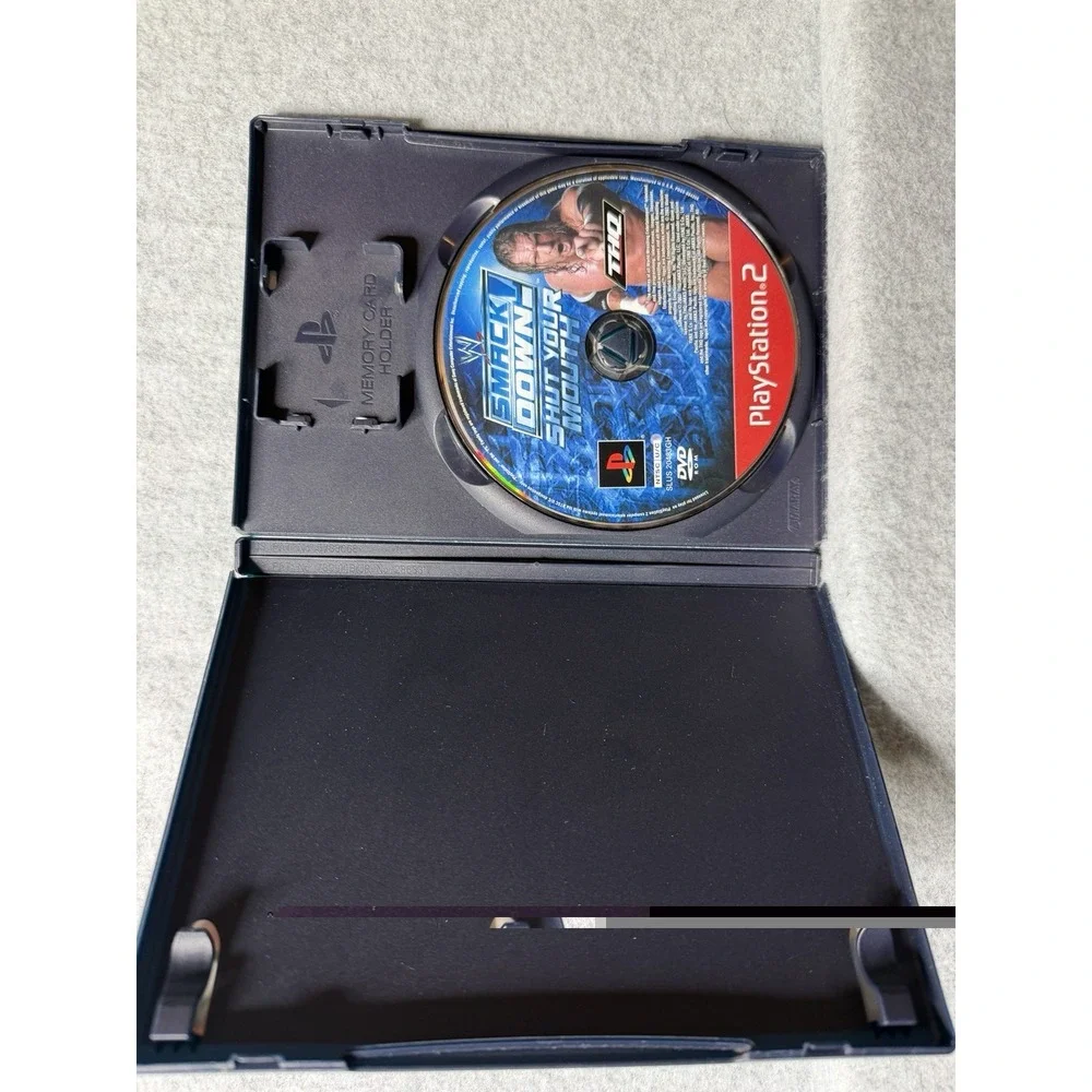 Wwe Smackdown-Shut Your Mouth - Sony PlayStation 2 No Manual